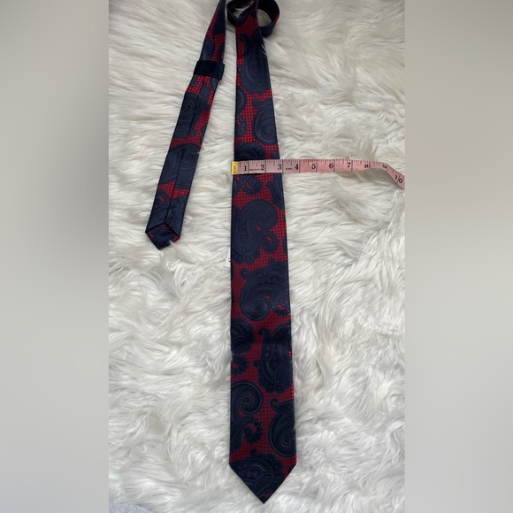 Italo Ferretti | Men’s 100% Seta-Silk Tie and Pocket Square Made in Italy - Picture 11 of 16